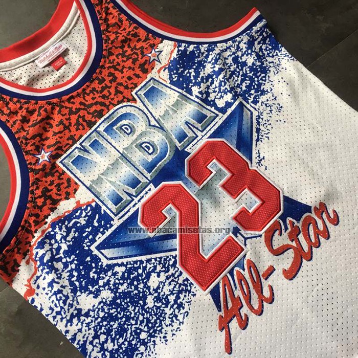 Camiseta All Star 1991 Michael Jordan NO 23 Blanco
